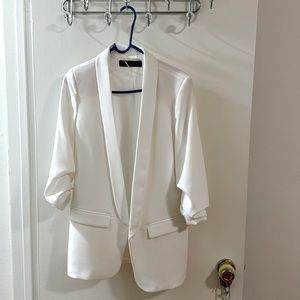 Zara - White Blazer